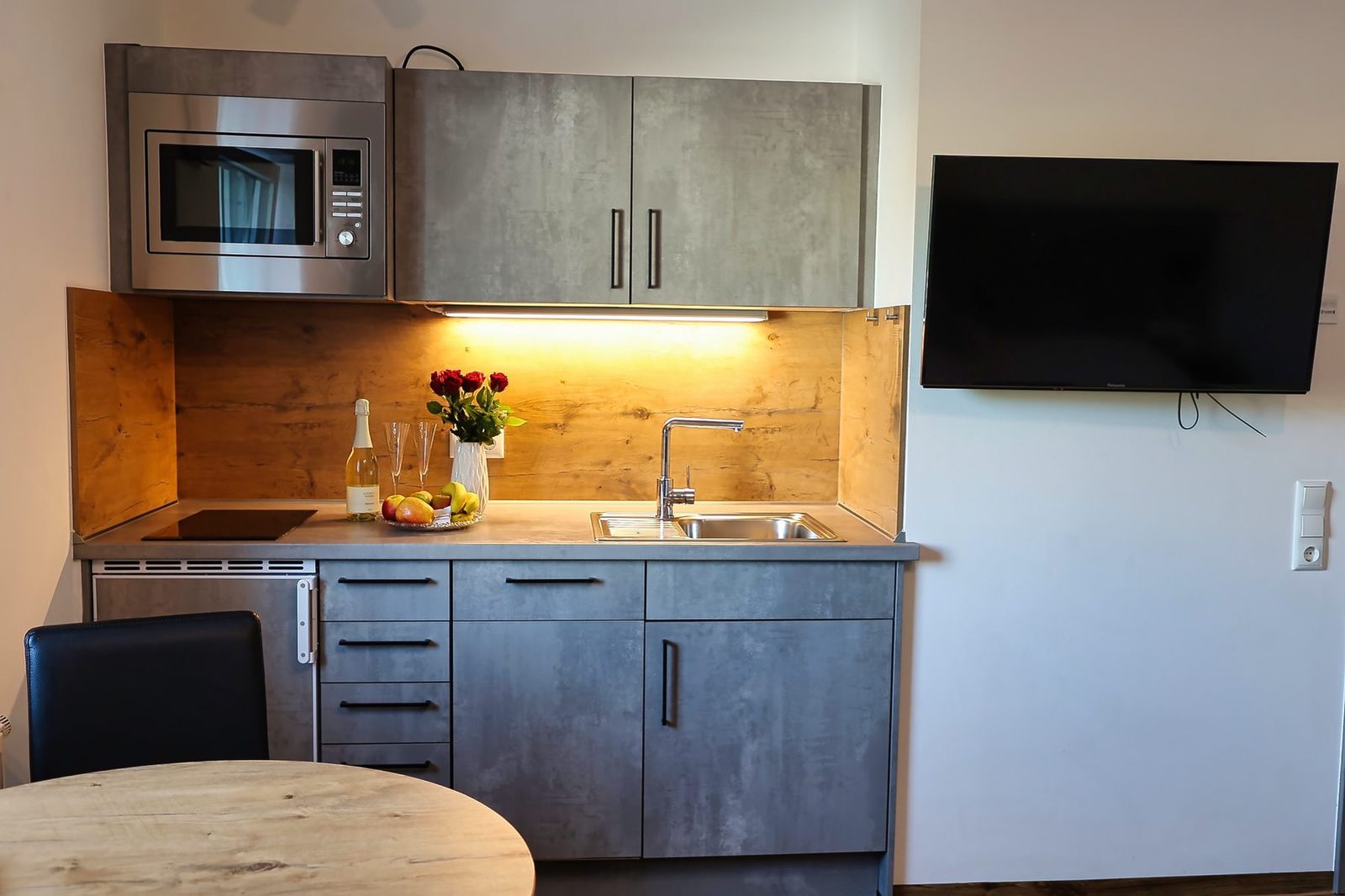 Apartment mit Küchenzeile