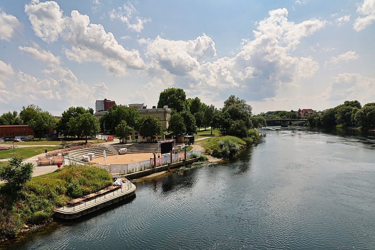 Donauinsel mit Freilichtbühne