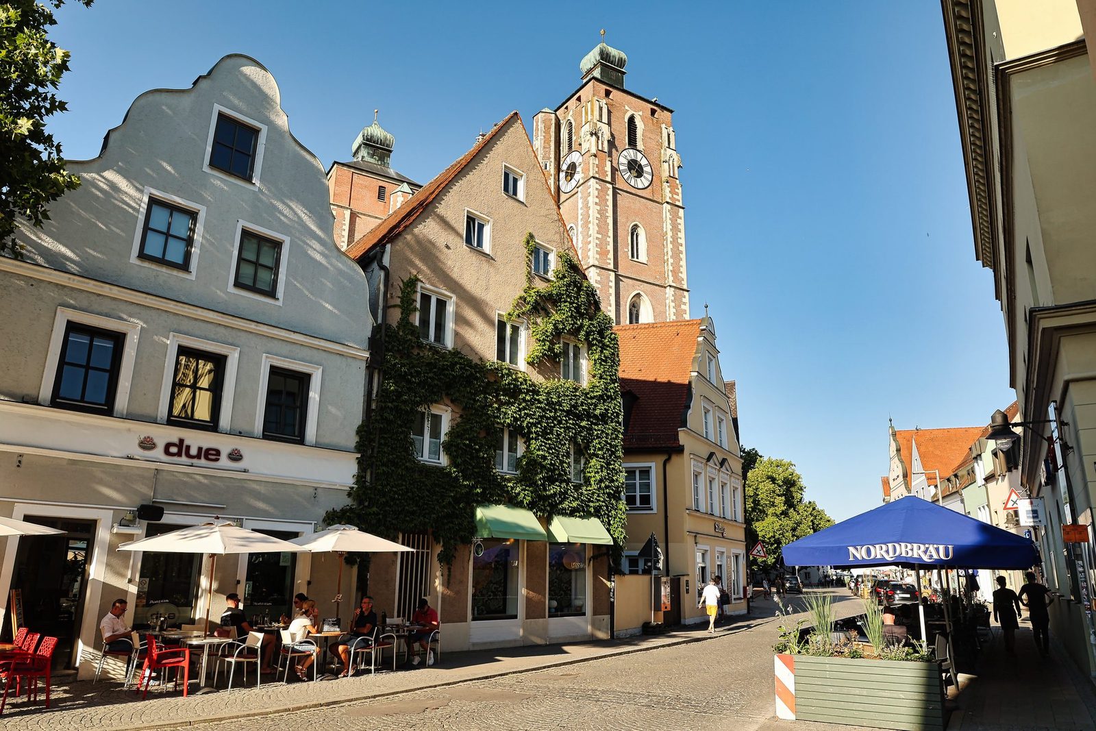 Straßencafés in der Altstadt